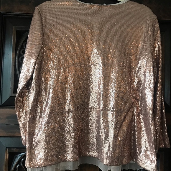 Michael Stars sequin jacket - Picture 4 of 5